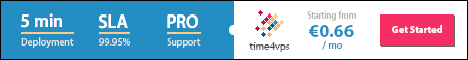 Time4Vps - Vps hosting Starting @ €0.66/Month and Up.