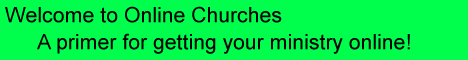 A guide for getting your ministry online.